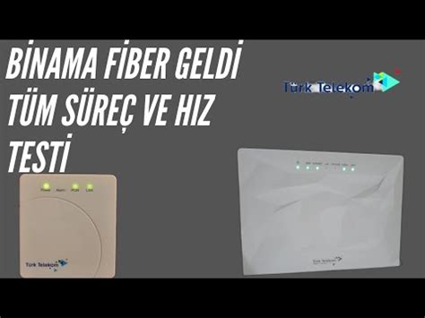 Binamıza Türk Telekom ftth fiber geldi kurulum süreci hakkında her şey