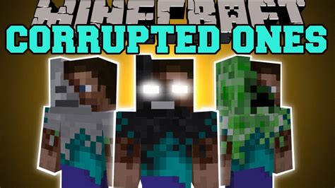Minecraft Corrupted Ones Mod Crazy Steve Abominations Mod Showcase