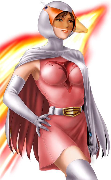Rule 34 1girls Boots Breasts Cape Female Gatchaman Gloves Helmet Human Jun The Swan Large