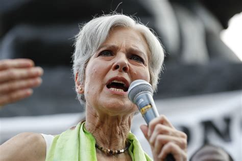 A New Low For Jill Stein The Boston Globe