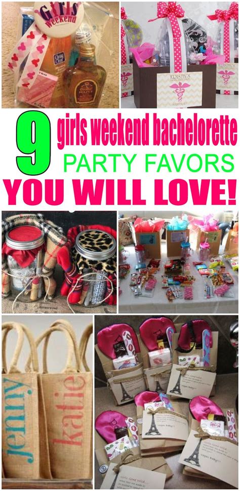 Girls Weekend Bachelorette Party Favors Get Girls Weekend Inspired