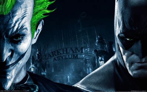 The Joker Vs Batman Batman Arkham Asylum Wallpaper 15416119 Fanpop