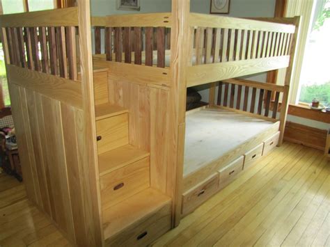 Is there a white product available in wood bunk beds? Hand Crafted Bunk Bed by Weber Wood Designs | CustomMade.com