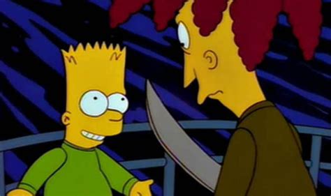 Bart Simpson Will Be Killed By Sideshow Bob This Halloween Tv And Radio Showbiz And Tv Express