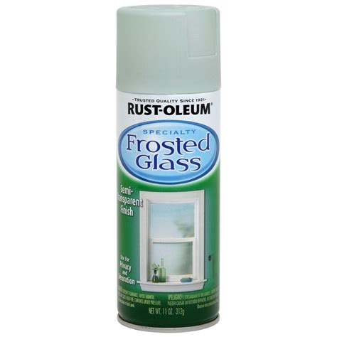 Rust Oleum Specialty 11 Oz Sea Glass Frosted Glass Spray Paint 6 Pack 257465 The Home Depot