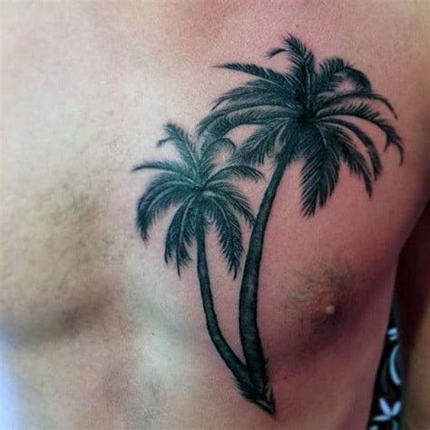 100 palm tree tattoos for men tropical design ideas