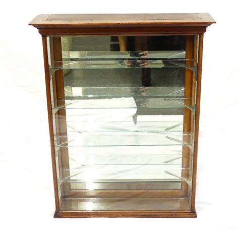 Vintage Mahogany Glass Display Cabinet Cabinets Display Furniture