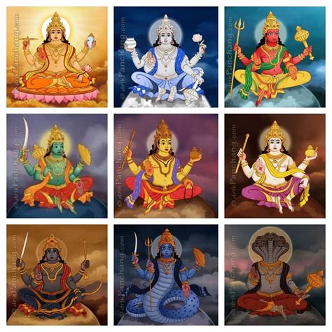 Navagraha Nine Planets Gods In Vedic Astrology Artofit