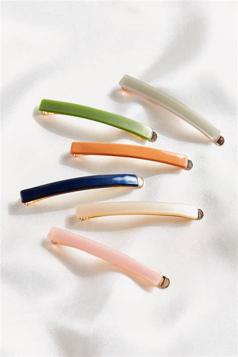 Neutral Slide Hair Pin Set Urban Outfitters Trending Accessories