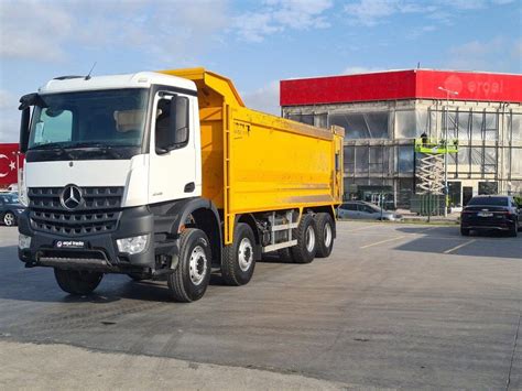 Camion Benne Mercedes Benz 2022 Arocs 4148 E6 Ac Auto 8x4 26m³ Hardox