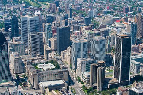 Aerial Photo Montreal City Centre