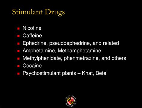 Ppt Stimulant Drugs Part 1 Powerpoint Presentation Free Download