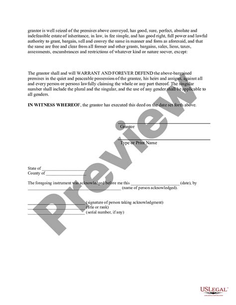 Colorado Warranty Deed From Individual To Husband And Wife As Joint