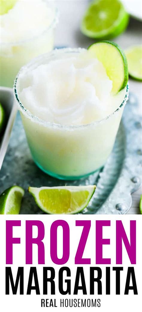 Frozen Margarita Recipe ⋆ Real Housemoms