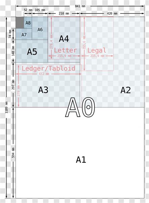 Standard Paper Size Foolscap Folio Letter Iso 216 Printing Flyer