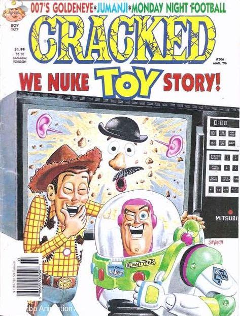 Toy Story Cracked Magazine Toy Story Magazine Comic Art
