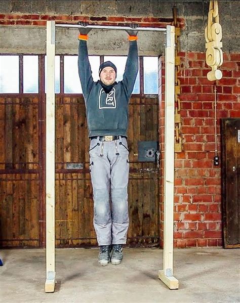 I chose this site for this project because i am 6'4 and honestly, my old crappy door frame bar was not cutting it for me anymore. How To Build A DIY Pull Up Bar » Home Gym Build