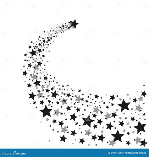 Rising Star Vector Illustration 61034728