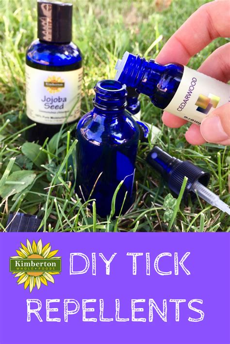 Diy Tick Repellents Tick Repellent Whole Food Recipes Pure