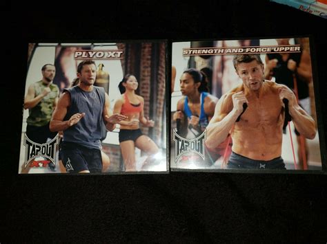 Tapout Xt Extreme Training 2 Disc Dvd Workout Upper Plyo Ships Fast