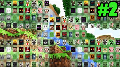 5 Of Every Mob In A Team Vs 150 Of Every Mob 2 Minecraft Youtube