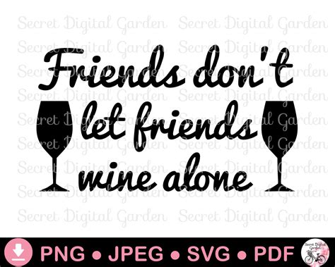 Wine Friends Svg Wine Shirts Svg Funny Wine Svg Files For Etsy