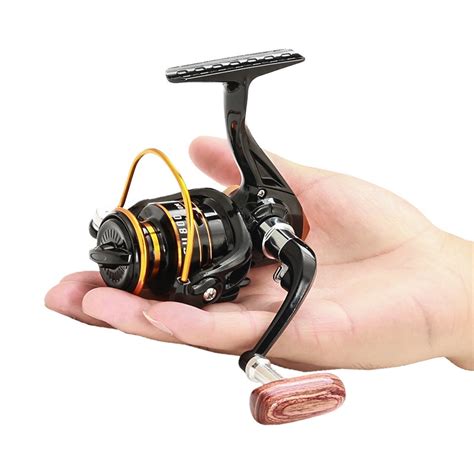 Mini Mulinello Da Pesca Con Spinning Bobina In Metallo 5KG Max Drag