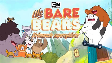 Strömmade Supercyklister Bara Björnar Cartoon Network