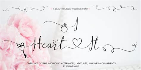 Heart Swashes Fonts Myfonts