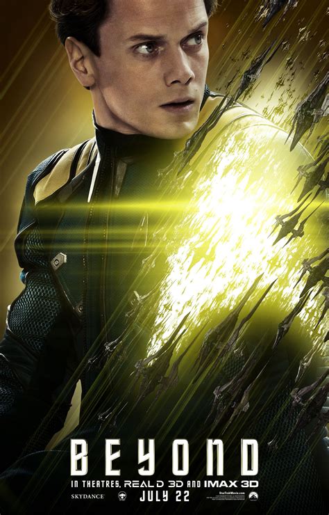 Star Trek Beyond Posters Beam Up Karl Urban Sofia Boutella Collider