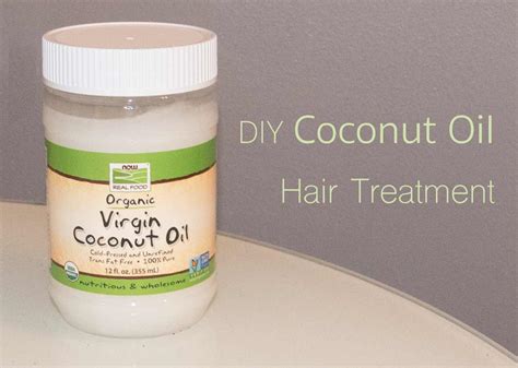 Leave it overnight and wash it off with shampoo in the morning. Coconut Oil Hair Treatment | DIY Deep Conditioning Mask ...
