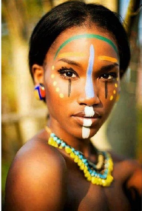 African Tribal Makeup History Saubhaya Makeup