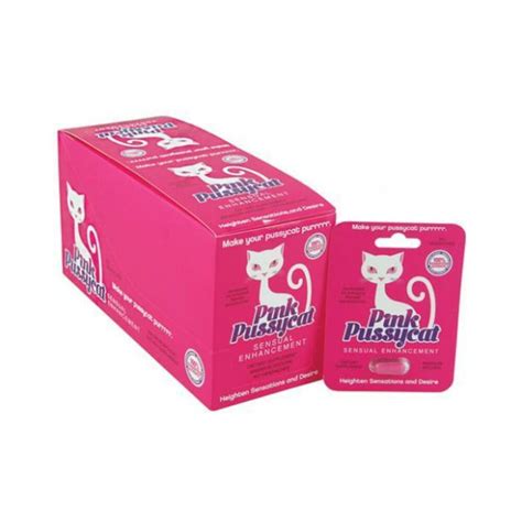 Pink Pussycat Female Sensual Enhancer Ct Pill Dp Premium Sex Toys