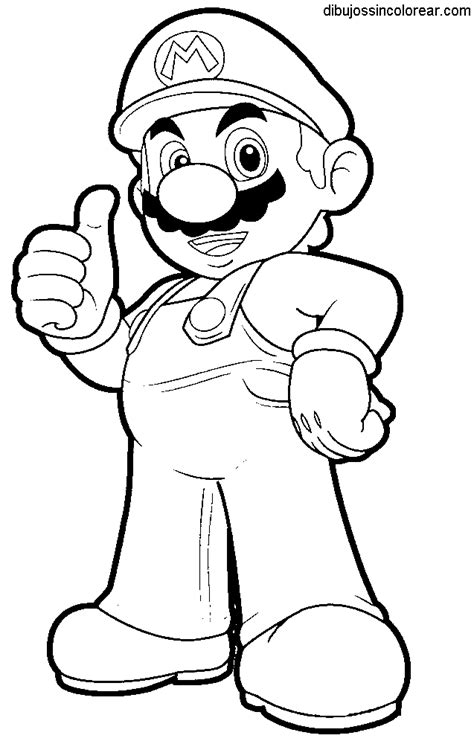 Mario Bros De Para Colorear Imagui