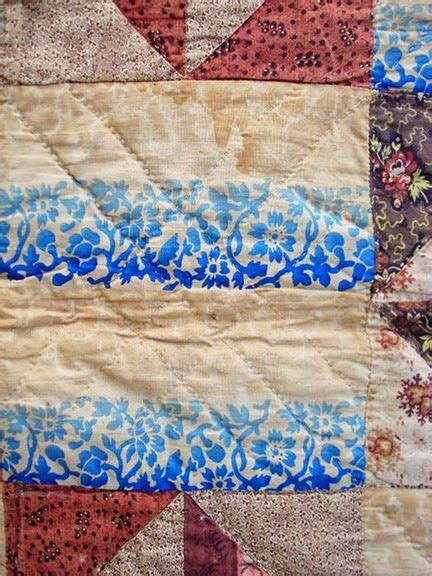 Ombre Fondu Or Rainbow Shading Antique Fabrics Antique Quilts
