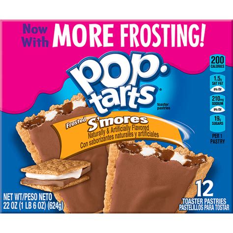 pop tarts frosted s mores toaster pastries 12 ea toaster pastries and breakfast bars midway iga