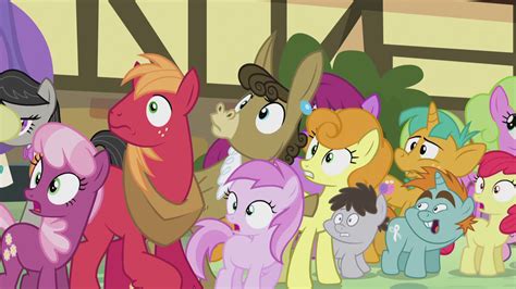 Image Ponyville Ponies Looking At The Monster S5e9png My Little