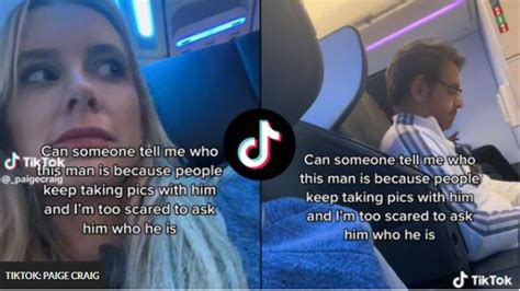 A Woman Goes Viral As An Actor She Didnt Recognize On The Flight