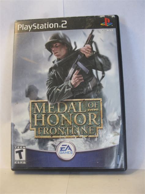 Playstation 2 Ps2 Video Game Medal Of Honor Frontline