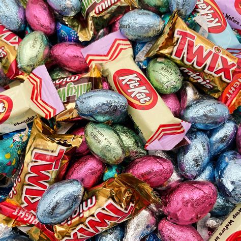 Easter Chocolate Candy Assortment Hersheys Kisses Eggs Kitkat Bars