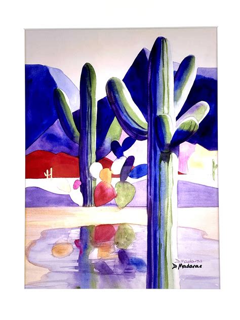 Lot Diana Madaras Desert Landscape Prints Artist Signed