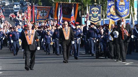 twelfth of july parades taking place across northern ireland bbc news