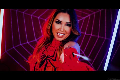 Tw Pornstars Porn Corporation Twitter Spider Girl Kiannadior Halloween Parody Battling 2