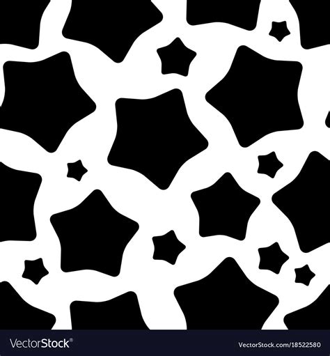 Star Seamless Pattern Royalty Free Vector Image