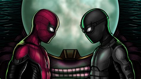 Spiderman Vs Black Spider Suit Wallpaperhd Superheroes Wallpapers4k