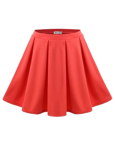 Womens Clothing Skirts Womens Classy Basic All Around Pleated