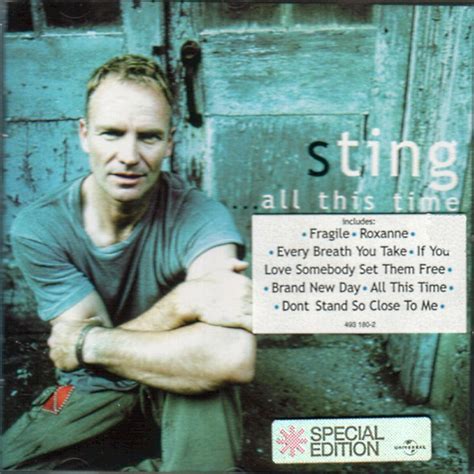 Sting All This Time Cd Album At Discogs