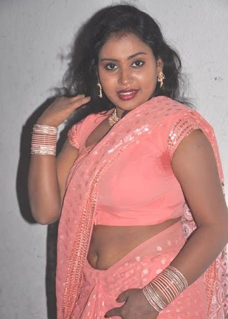 Hot Actress Nalini In Saree Sexy Yoga Session