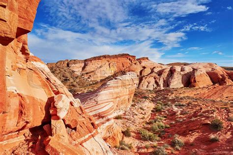 Valley Of The Fire National Park Nevada Usa Stock Image Colourbox