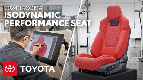 2024 Tacoma Isodynamic Performance Seat Bank Street Toyota Youtube